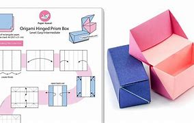 Image result for Mini Folding Box Paper