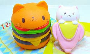 Image result for Cat Banana Squishy