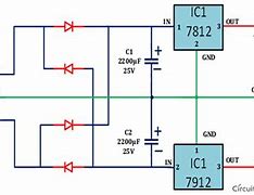 Image result for 12V Power Supply Circuit Diagram