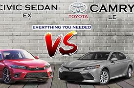 Image result for Honda Civic vs Toyota Camry
