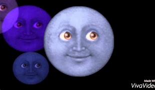 Image result for Creepy Moon. Emoji