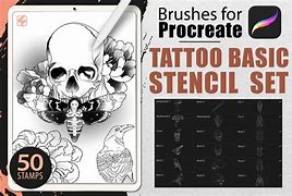 Image result for Tattoo Brushes Procreate Free