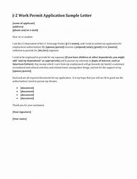 Image result for Work Permit Letter From Employer Sample