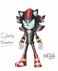 Image result for Cyborg Sonic Fan Art
