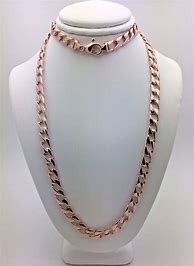 Image result for Solid Rose Gold Chain
