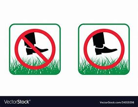Image result for Cartoon Pictures of Keep Off the Grass