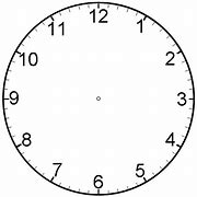 Image result for Clock Images Free Printable