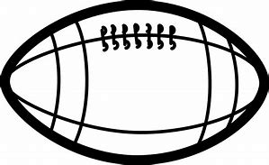 Image result for American Football Ball Drawing