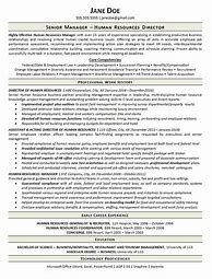 Image result for Human Resources Manager Resume Examples