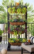 Image result for Vertical Hanging Planters