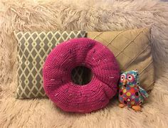 Image result for Pink Donuts Pillow