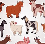 Image result for Farm Animal Stickers