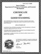 Image result for Letter of Good Standing Illinois
