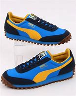 Image result for Puma Blue and Yellow Sneakers