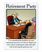 Image result for Retirement Party Cartoon