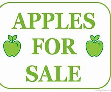 Image result for Free Apples Sign