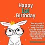 Image result for 1st Birthday Wishes Messages