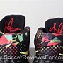 Image result for Navy Blue Red Yellow and White Kyrie Basketball Shoes