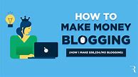 Image result for Blog Make Money Blogging