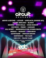 Image result for EDC LineUp by Stage