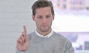 Image result for Man Saying No