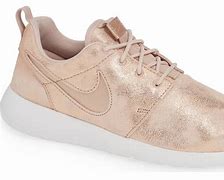 Image result for Black and Rose Gold Nike Trainers