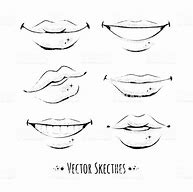 Image result for Smile Lips Drawing