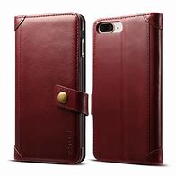 Image result for Leather iPhone 8 Red Case