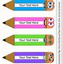 Image result for Pencil Name Tag Clip Art