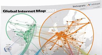 Image result for Global Internet Connectivity Map