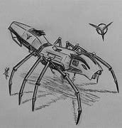 Image result for Robot Spider Drawing