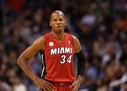 Image result for Ray Allen Miami Heat Jersey