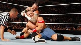 Image result for CM Punk Attacks John Cena