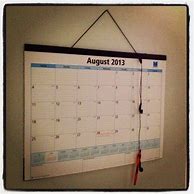Image result for DIY Hanging Calendar