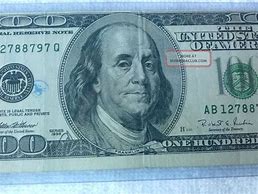 Image result for Misprinted 100 Dollar Bill