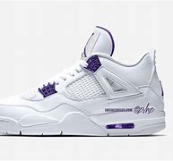 Image result for Jordan 4 Court Purple