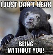 Image result for I Can't Bear It Meme