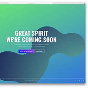 Image result for Coming Soon Page. Examples