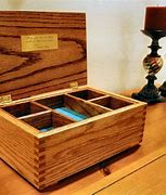 Image result for Simple Wooden Jewellery Box