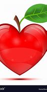 Image result for Apple with Yellow Heart
