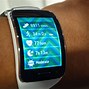 Image result for Samsung Galaxy Gear S-curved Super Smartwatch Square in Gold