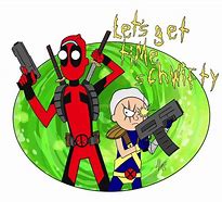 Image result for Rick and Morty Deadpool