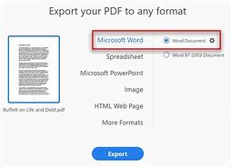 Image result for Convert File to Word Template