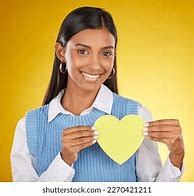 Image result for Yellow Large Heart Cutouts