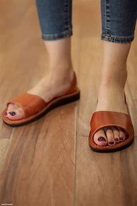 Image result for Leather Pants Sandals