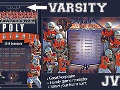 Image result for Football Schedule Poster