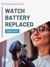 Image result for Watch Battery Replacement Service