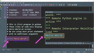 Image result for Hello World in Python vs Other Language