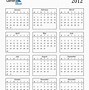 Image result for 2012 Calendar Year Printable