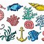 Image result for Seahorse Drawing
